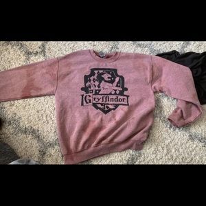 Bleached Harry Potter Gryffindor Sweatshirt
